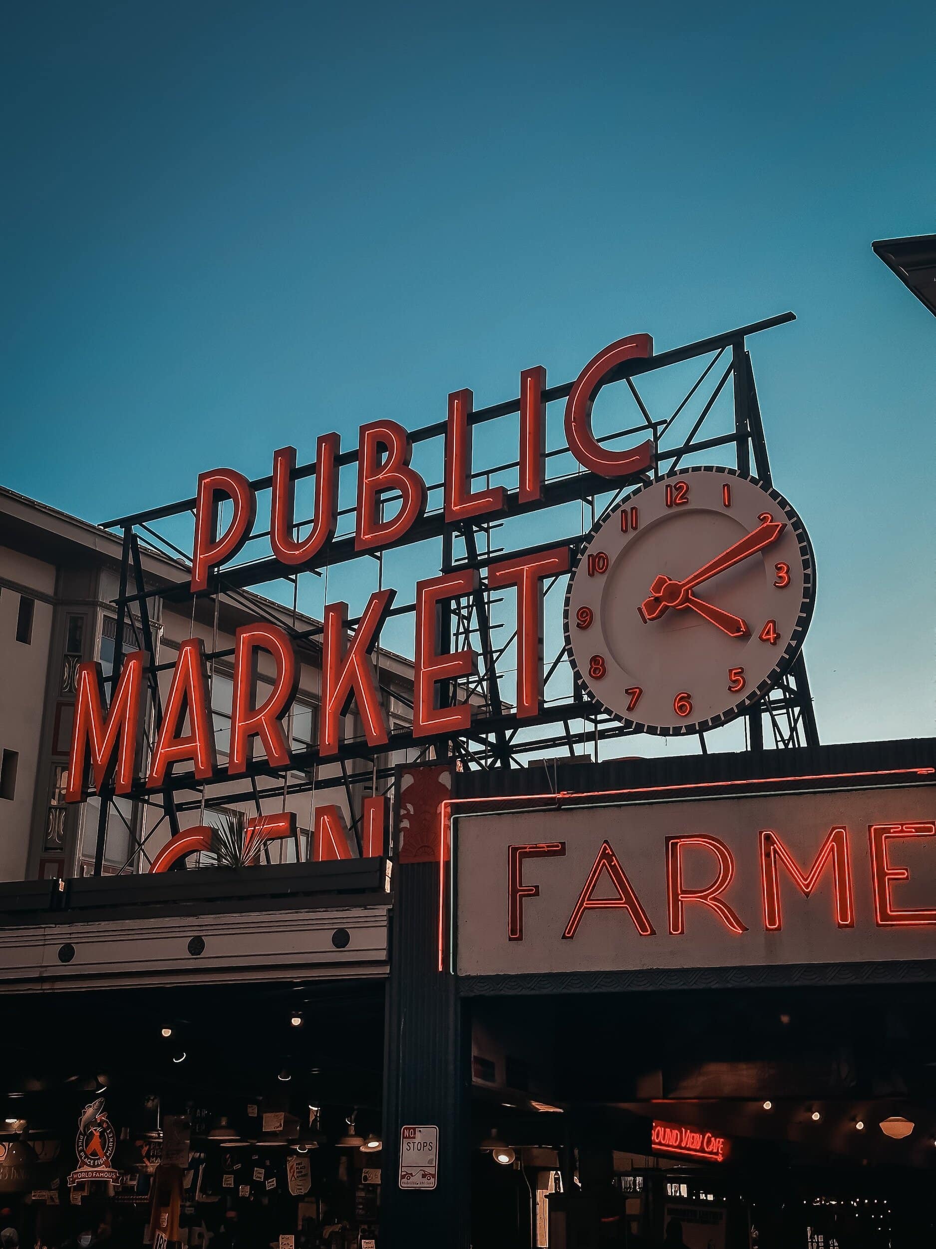 Pikes Place Market Sign