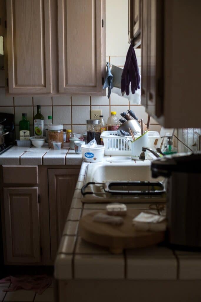 Messy Kitchen