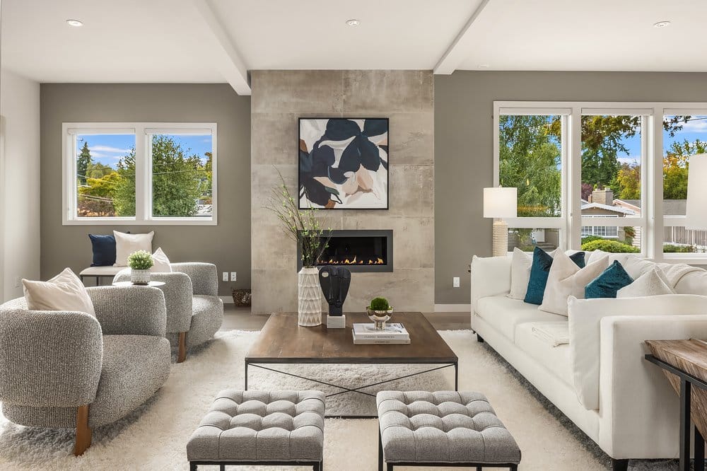 Living Room Home Staging