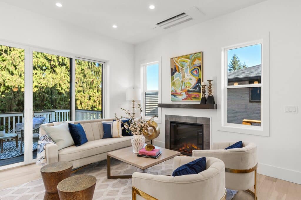 Wedgewood New Build - Seattle, Washington - Living Room